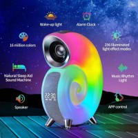 Colorful wireless Marker Wind Speaker Conch Music Desk Lamp All-in-one Machine